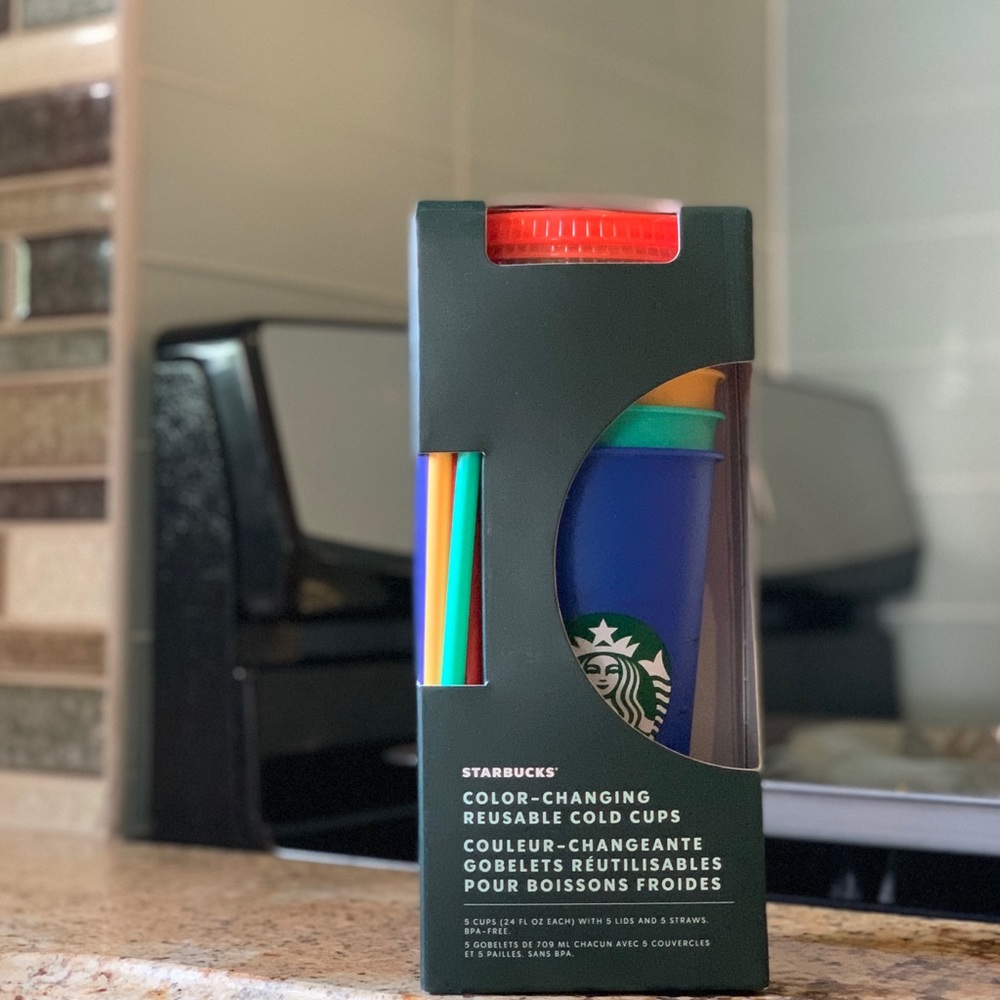 ✨STARBUCKS Color Changing Reusable Cups!✨ *BOXED*